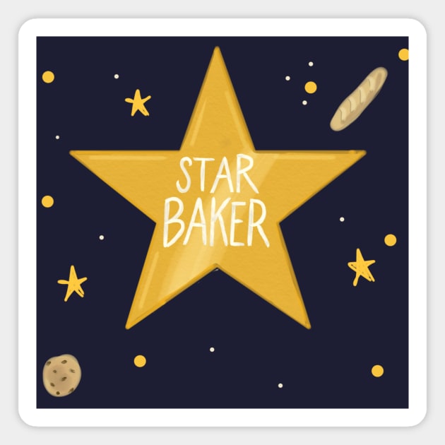 Star Baker Magnet by heyvictyhey